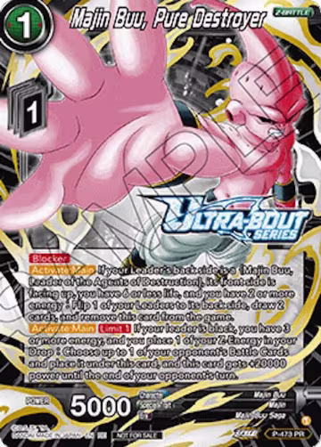 Majin Buu, Pure Destroyer (Event Pack 19) (P-473), Tournament Promotion Cards — DB Super card price