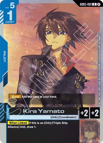 Kira Yamato (GD05-081), Freedom Ascension — Gundam card price