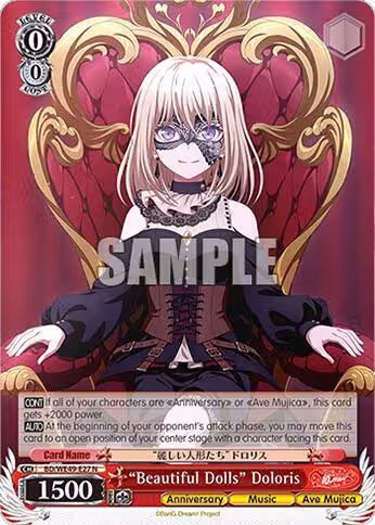 "Beautiful Dolls" Doloris (BD/WE49-E27), BanG Dream! 10th Anniversary! Premium Booster — Weiß Schwarz card price