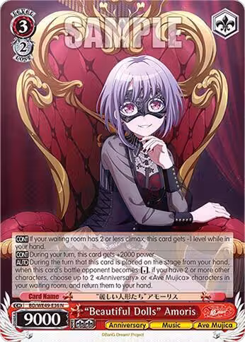 "Beautiful Dolls" Amoris (BD/WE49-E36), BanG Dream! 10th Anniversary! Premium Booster — Weiß Schwarz card price