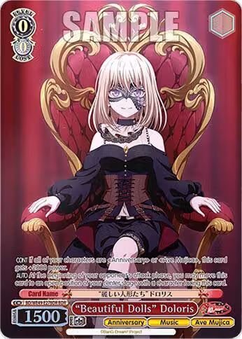"Beautiful Dolls" Doloris (BDR) (BD/WE49-E27BDR), BanG Dream! 10th Anniversary! Premium Booster — Weiß Schwarz card price