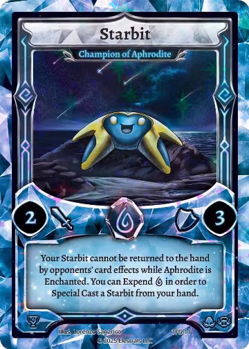 Starbit - Champion of Aphrodite (TP5-11), Organized Play Series 5 — Elestrals card price