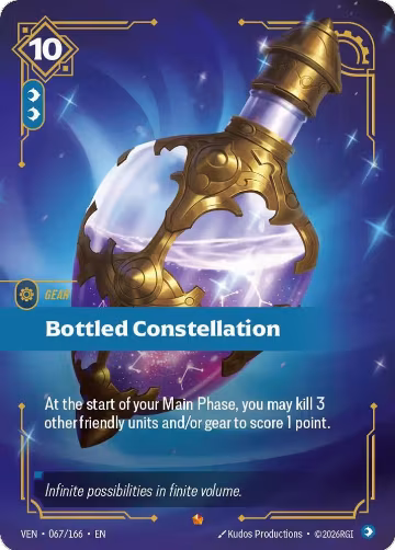 Bottled Constellation (067/166), Vendetta — Riftbound card price