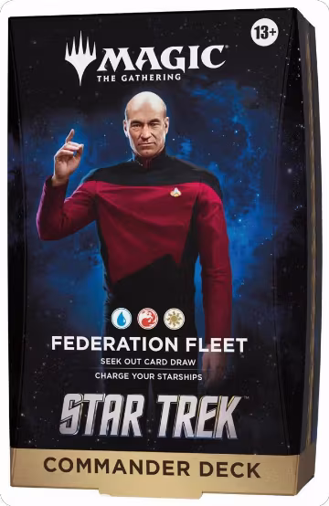 Star Trek Commander Deck - Federation Fleet, Commander: Star Trek — Magic sealed product price
