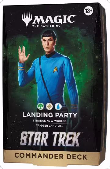 Star Trek Commander Deck - Landing Party, Commander: Star Trek — Magic sealed product price
