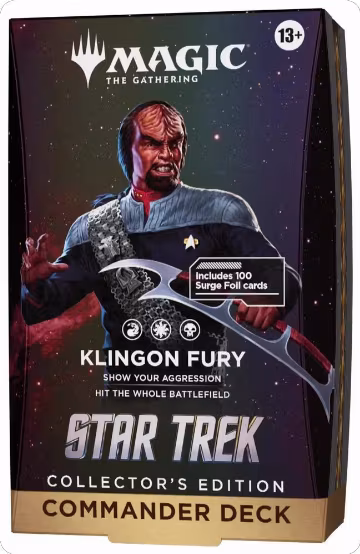 Star Trek Commander Deck - Klingon Fury (Collector's Edition), Commander: Star Trek — Magic sealed product price