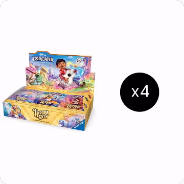 Disney Lorcana: Hyperia City Booster Box Case, Hyperia City — Lorcana sealed product price