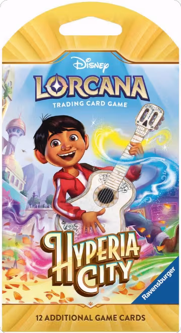 Disney Lorcana: Hyperia City Sleeved Booster Pack, Hyperia City — Lorcana sealed product price
