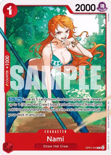 Nami (OP01-016) — card price