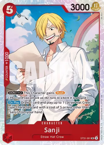 Sanji (ST31-001) — card price