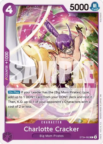 Charlotte Cracker (ST34-002) — card price
