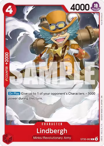 Lindbergh (ST35-002) — card price