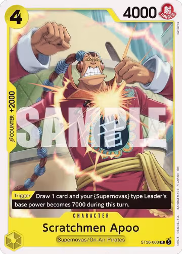 Scratchmen Apoo (ST36-003) — card price