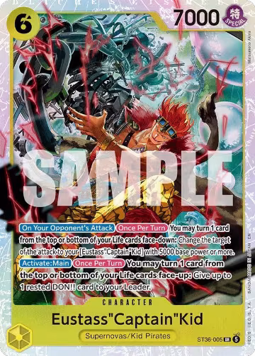 Eustass"Captain"Kid (ST36-005) (ST36-005) — card price