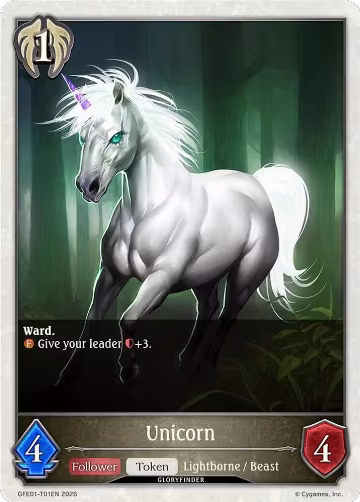 Unicorn (GFE01-T01EN) — card price