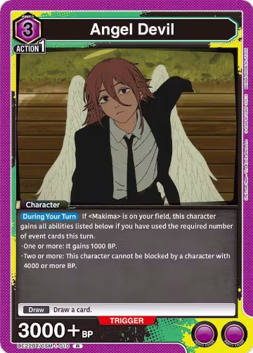 Angel Devil (010) (UE22BT/CSM-1-010), CHAINSAW MAN — Union Arena card price