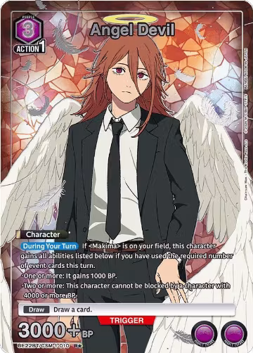 Angel Devil (010) (R*) (UE22BT/CSM-1-010), CHAINSAW MAN — Union Arena card price