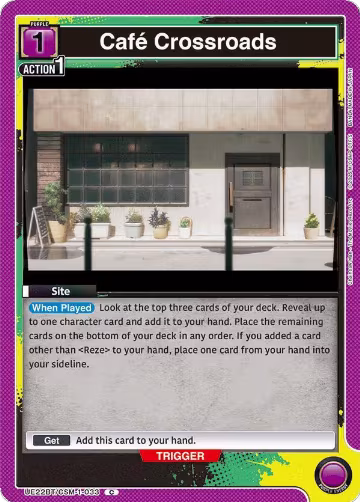Cafe Crossroads (UE22BT/CSM-1-033), CHAINSAW MAN — Union Arena card price