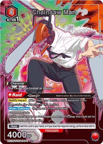 Chainsaw Man (047) (R*) (UE22BT/CSM-1-047), CHAINSAW MAN — Union Arena card price