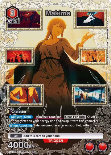 Makima (070) (R*) (UE22BT/CSM-1-070), CHAINSAW MAN — Union Arena card price