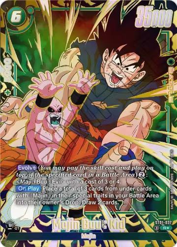 Majin Buu : Kid - ST01-037 (Alternate Art) (ST01-037), Story Booster 01 — DB Fusion card price