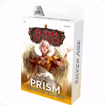 Silver Age: Usurp the Shadow Throne Deck - Prism Advent of Thrones, Silver Age: Usurp the Shadow Throne — Flesh & Blood sealed product price