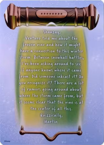 Winterspell Lore Card (8 of 9), Winterspell — Lorcana card price