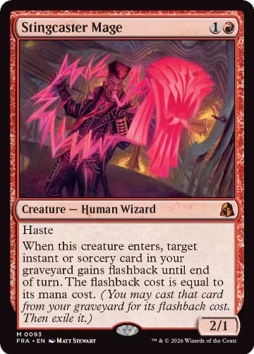 Stingcaster Mage (93), Reality Fracture — Magic card price
