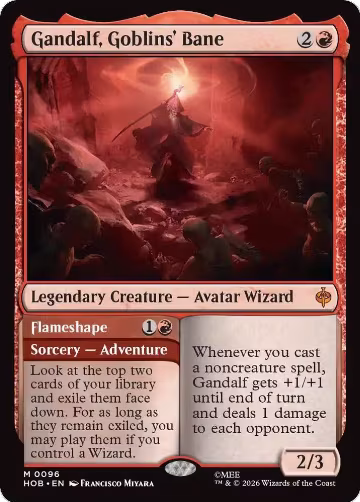 Gandalf, Goblins' Bane (96), The Hobbit — Magic card price