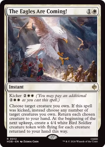 The Eagles Are Coming! (12), The Hobbit — Magic card price