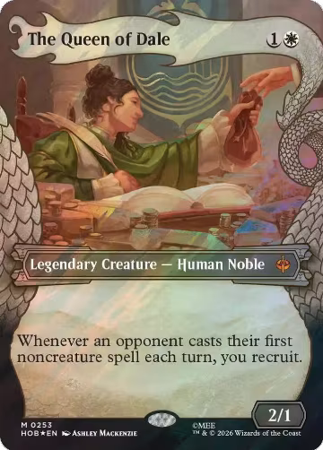 The Queen of Dale (Showcase) (Surge Foil) (253), The Hobbit — Magic card price