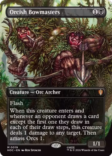 Orcish Bowmasters (Borderless) (19), The Hobbit: Eternal-Legal — Magic card price