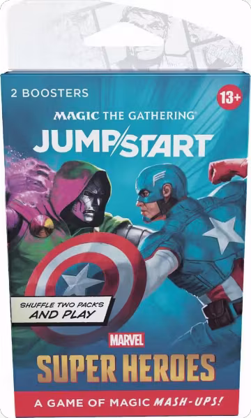 Marvel Super Heroes - Jumpstart Booster 2-Pack, Marvel Super Heroes — Magic sealed product price