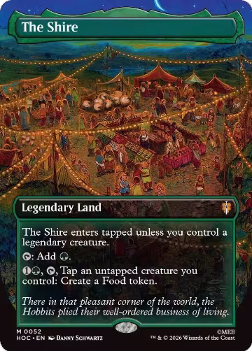 The Shire (Borderless) (52), The Hobbit: Eternal-Legal — Magic card price