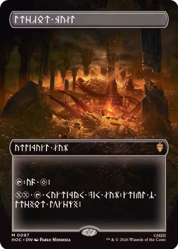 Treasure Vault (Borderless) (Dwarvish) (97), The Hobbit: Eternal-Legal — Magic card price