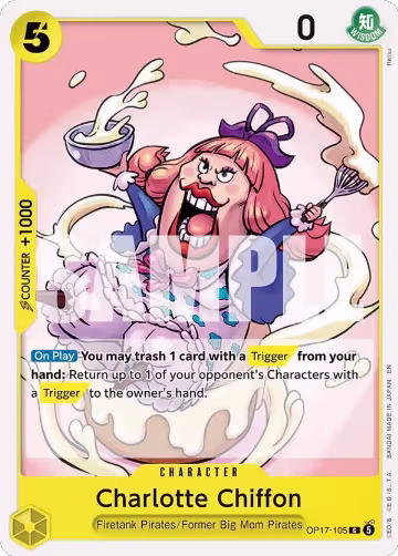 Charlotte Chiffon (OP17-105), The World's Strongest Warriors — One Piece card price
