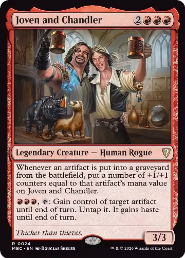 Joven and Chandler (24), Mystery Booster Commander Edition — Magic card price