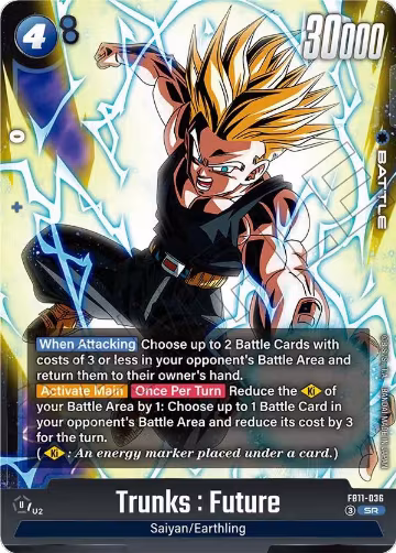 Trunks : Future - FB11-036 (FB11-036), Brightness of Hope — DB Fusion card price