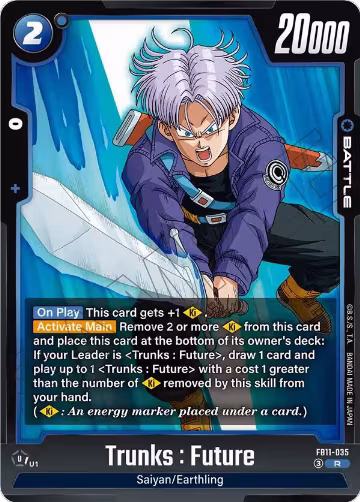 Trunks : Future - FB11-035 (FB11-035), Brightness of Hope — DB Fusion card price