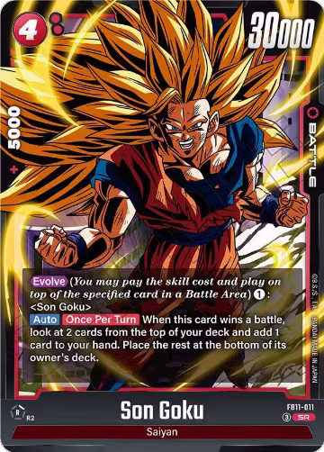 Son Goku - FB11-011 (FB11-011), Brightness of Hope — DB Fusion card price