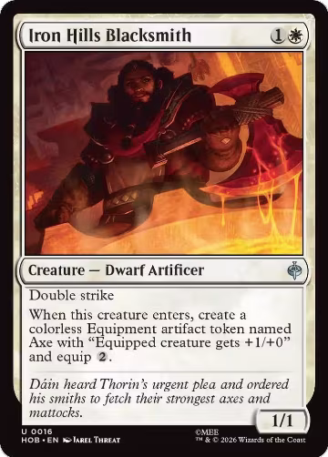 Iron Hills Blacksmith (16), The Hobbit — Magic card price