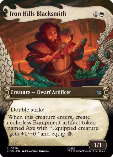 Iron Hills Blacksmith (Showcase) (216), The Hobbit — Magic card price