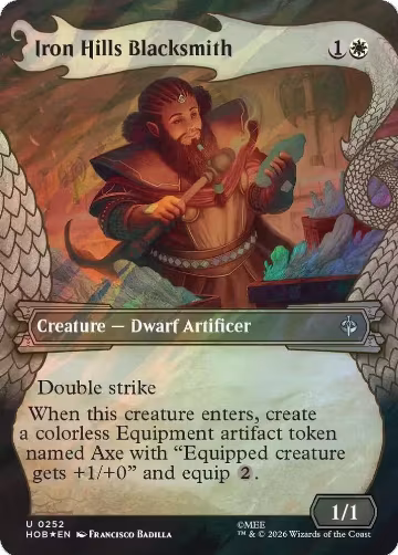 Iron Hills Blacksmith (Showcase) (Surge Foil) (252), The Hobbit — Magic card price