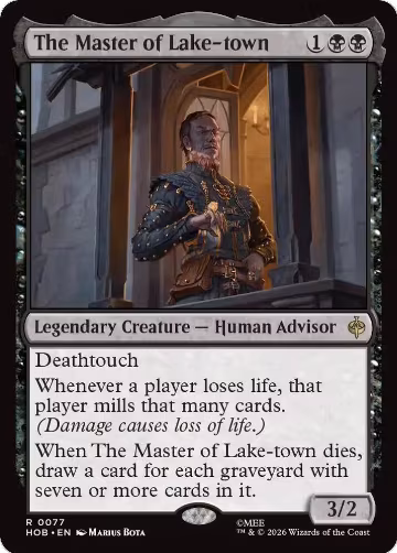 The Master of Lake-town (77), The Hobbit — Magic card price