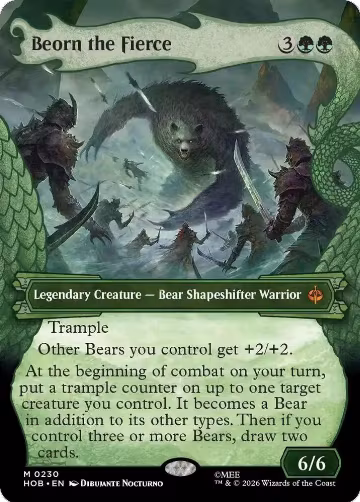 Beorn the Fierce (Showcase) (230), The Hobbit — Magic card price