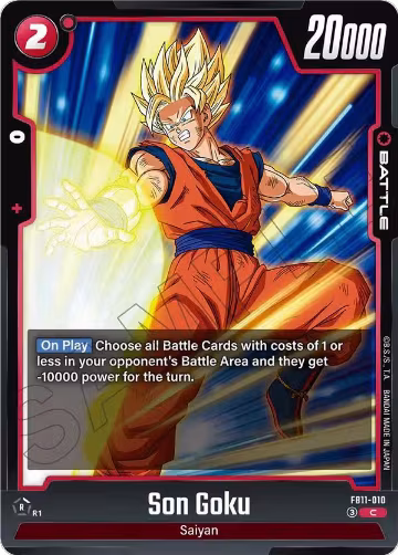 Son Goku - FB11-010 (FB11-010), Brightness of Hope — DB Fusion card price