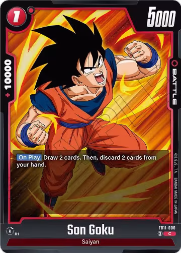 Son Goku - FB11-008 (FB11-008), Brightness of Hope — DB Fusion card price