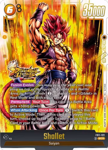 Shallet (FB11-122), Brightness of Hope — DB Fusion card price