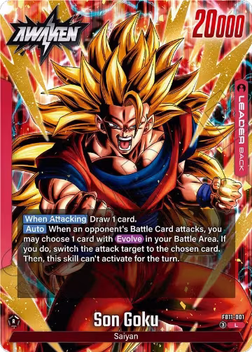 Son Goku - FB11-001 (FB11-001), Brightness of Hope — DB Fusion card price