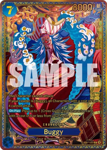 Buggy (P-084) (SP) (P-084), The World's Strongest Warriors — One Piece card price